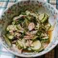 よちりん's cooksnap of when they made シーチキンでまろやか♪夏野菜の酢の物.