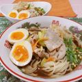 赤い電話's cooksnap of when they made ラーメンのトッピング♪豚コマのスタミナ焼.