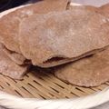 nikiaki's cooksnap of when they made 香る〜♪１００％全粒粉のピタパン.