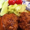 ヒンハオココ's cooksnap of when they made おなか満足！煮込み爆弾ハンバーグ●~*.