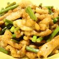 Tournesol＊'s cooksnap of when they made 豚肉とにんにくの芽のｼﾝﾌﾟﾙ塩炒め.