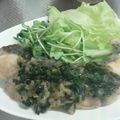 nalu☆'s cooksnap of when they made 鯛のムニエル、ネギバターソースがけ.