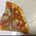 tyanncyonn's cooksnap of when they made とろ～りチーズが美味しい♪サラミピザ ♡.