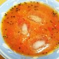 shin1h's cooksnap of when they made その名もバ汁！トマトとバジルの冷製スープ.