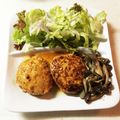 bbkoman's cooksnap of when they made お豆腐ハンバーグ(๑･ิ⋖⋗･ิ๑)).