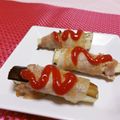 赤い電話's cooksnap of when they made なすの豚肉巻き　オーブントースターで簡単.