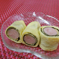 赤い電話's cooksnap of when they made 丸ごとウインナーの卵焼き.