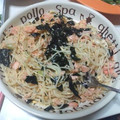 ☆太陽ママ愛☆'s cooksnap of when they made 鮭と長ネギの和風パスタ.