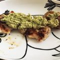 さえきゆう's cooksnap of when they made アボカドソースのこんがりチキン.