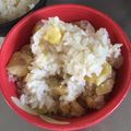 みえのうみ's cooksnap of when they made 食べ過ぎ注意！炊飯器でホクホク栗おこわ.