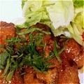 おざゆみ's cooksnap of when they made 鮭コロコロ照り焼き.