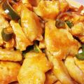 く〜じら♪'s cooksnap of when they made 柔らか〜♬鶏胸肉といんげんの甘酢胡麻炒め.