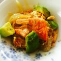 トーユ。's cooksnap of when they made 簡単！鮭とアボカドの醤油炒め.