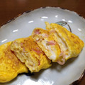 huto☆'s cooksnap of when they made 紅ショウガとチーズの卵焼き.