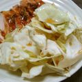 もりはん's cooksnap of when they made 焼き鳥に添えるキャベツの・・・.