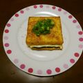 りこまこせいやのパパ's cooksnap of when they made 厚揚げチーズサンド焼き.