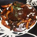 ちゃたん。's cooksnap of when they made 煮込みハンバーグ♪缶詰を使って簡単本格☆.
