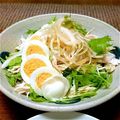 uic's cooksnap of when they made 蒸し鶏と水菜のさっぱりサラダ.