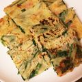 ゆるプリン's cooksnap of when they made ちょー簡単♡ニラとベーコンの即席ちぢみ☆.