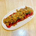 YUZVIO's cooksnap of when they made トマトサラダかりかりフライドオニオンのせ.