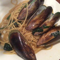 なだも's cooksnap of when they made ムール貝とほうれん草の和風パスタ.