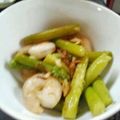 ヨシヨッシー's cooksnap of when they made うちのえびアスパラガーリック.