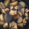 転寝しずき's cooksnap of when they made とり大根　覚え書き.
