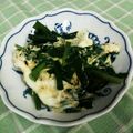 milktea823's cooksnap of when they made ニラの卵とじ.