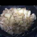 gyurukoku's cooksnap of when they made 冬瓜と豚バラの味噌炒め.