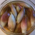 天狗姫's cooksnap of when they made 【保存食】みょうがの甘酢漬け.