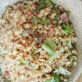 ぱにぱる's cooksnap of when they made ☆カニカマと干しえびのレタスチャーハン☆.