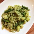 ★ＣＨＯＢＥＥ★'s cooksnap of when they made チューボーですよ！ パスタジェノベーゼ.