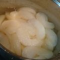mitraika's cooksnap of when they made 和梨のコンポート.