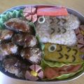 リョウタケ's cooksnap of when they made 鯉のぼりキャラ弁.