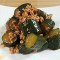 クックC9UBMV☆'s cooksnap of when they made キュウリのピリ辛炒め☆大量消費にオススメ.