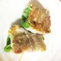 ウラリス's cooksnap of when they made 串○珍のピーマンチーズ豚巻き.