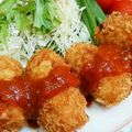 にこにこりょこ's cooksnap of when they made カニクリームコロッケ.