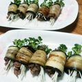 こっこちゃーん's cooksnap of when they made 牛コマ茄子ロール♪.