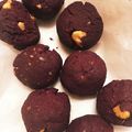 クックBD2IOD☆'s cooksnap of when they made 簡単！紅芋とピーナッツのさくさくクッキー.