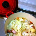 たかやんぁ's cooksnap of when they made 鶏肉のポトフ【ルクルーゼの鍋で煮てます】.