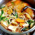賢くんママ's cooksnap of when they made キムチ鍋.
