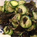 パフェうさこ's cooksnap of when they made 簡単☆きゅうりと春雨とワカメの酢のもの.