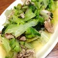 るん太郎さん's cooksnap of when they made レタス大量消費！包丁不要！レタス炒め.