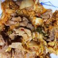 rope☆★'s cooksnap of when they made 超簡単！豚キムチ炒め♪.