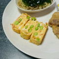 みきゅうり's cooksnap of when they made 鮭と枝豆の卵焼き.