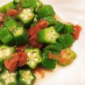 Chienco's cooksnap of when they made オクラの梅カツオ和え～♪.