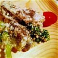 mono87's cooksnap of when they made 氷こんにゃくとブロッコリーの白和え.