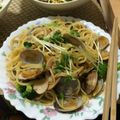 yupi☆★'s cooksnap of when they made アサリのパスタ☆ボンゴレ〜♪♪.