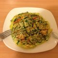 なっちゃラテ's cooksnap of when they made お好み焼き粉でチヂミ.