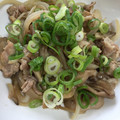 honamin☆98's cooksnap of when they made 簡単☆豚肉と舞茸のポン酢炒め.